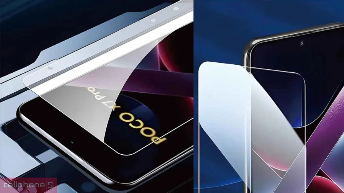 Kính cường lực Xiaomi Poco X7 Pro Mipow full bảo vệ vượt trội, độ trong vượt thời gian