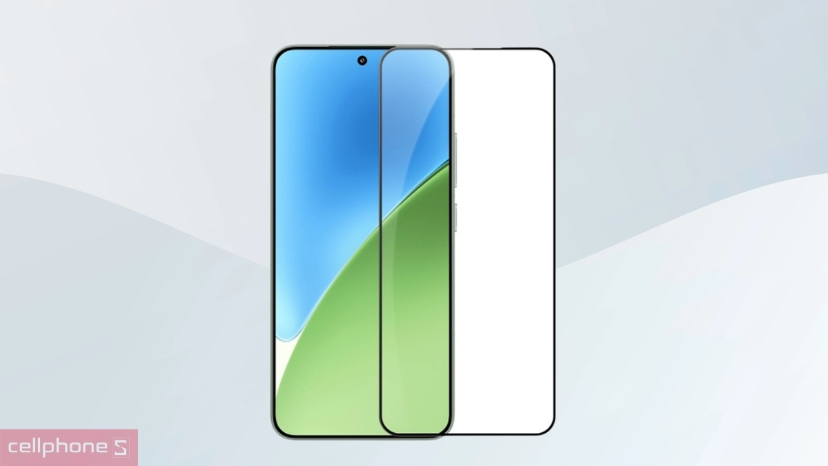 Kính cường lực Xiaomi Redmi 15 Full ôm sát màn hình