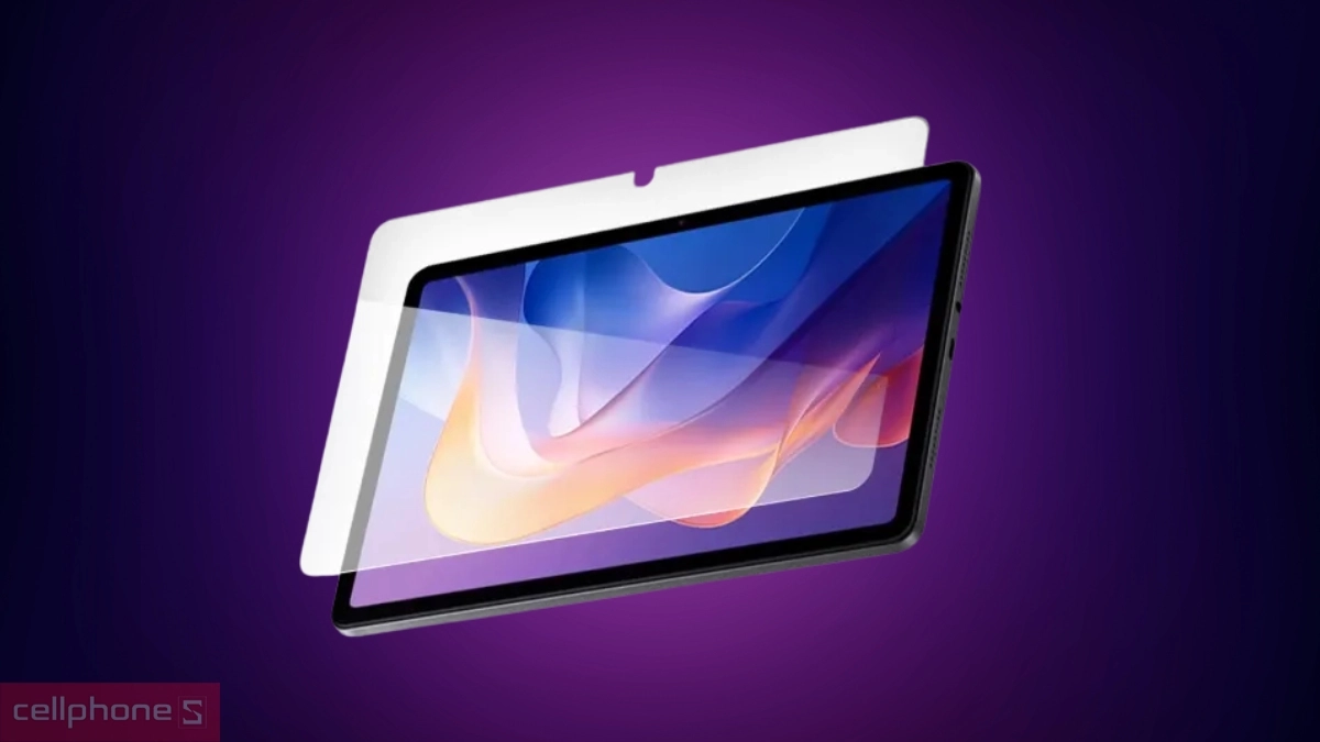 Bề mặt kính cường lực Xiaomi Redmi Pad 2 Pro Zeelot Solidsleek full