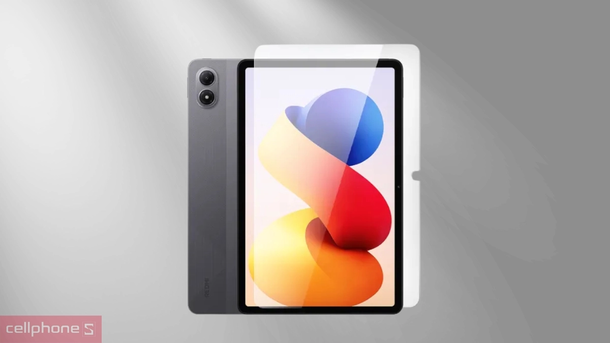 Kích thước chuẩn kính cường lực Xiaomi Redmi Pad 2 Pro Zeelot Solidsleek full