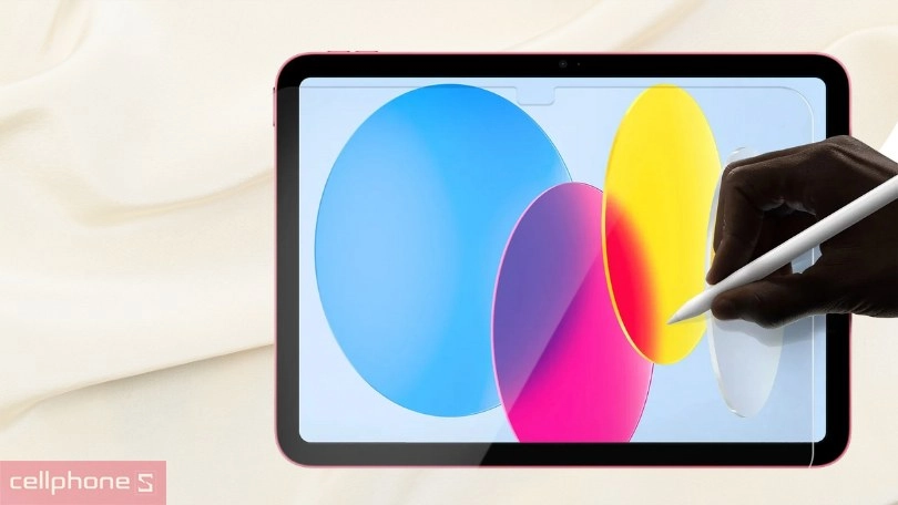 Dán cường lực Apple iPad 10.9 / Gen 10 2022 Zeelot Full Cao cấp