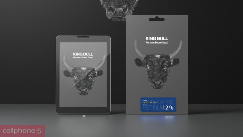 Dán màn hình Apple iPad Pro 12.9 Mipow Paper Like Film 2 in 1 viết vẽ trơn mượt như dùng giấy