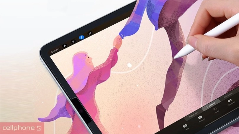 Dán màn hình Apple iPad Pro 12.9 Mipow Paper Like Film 2 in 1 viết vẽ trơn mượt như dùng giấy