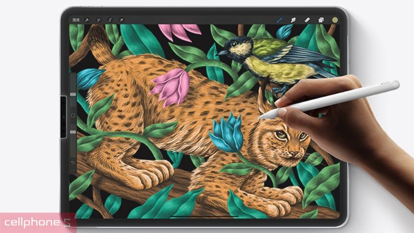 Apple iPad Mini 6/7 Dán Chống Va Đập 2in1 Paper-Like Mipow Full Cao Cấp Đen