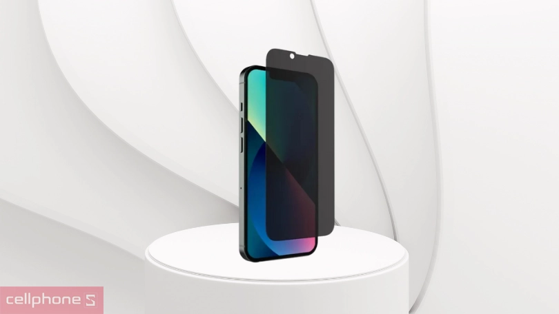 Dán chống nhìn trộm iPhone 14/13/13 Pro Zagg - Bảo vệ màn hình và sự riêng tư