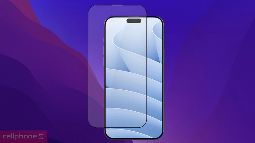 Dán cường lực iPhone 15 Pro Max T-Rex - Chất liệu cứng cáp, chống xước hiệu quả