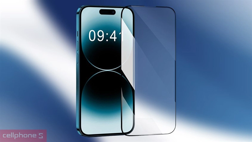 Dán cường lực iPhone 15 Pro Max T-Rex - Chất liệu cứng cáp, chống xước hiệu quả