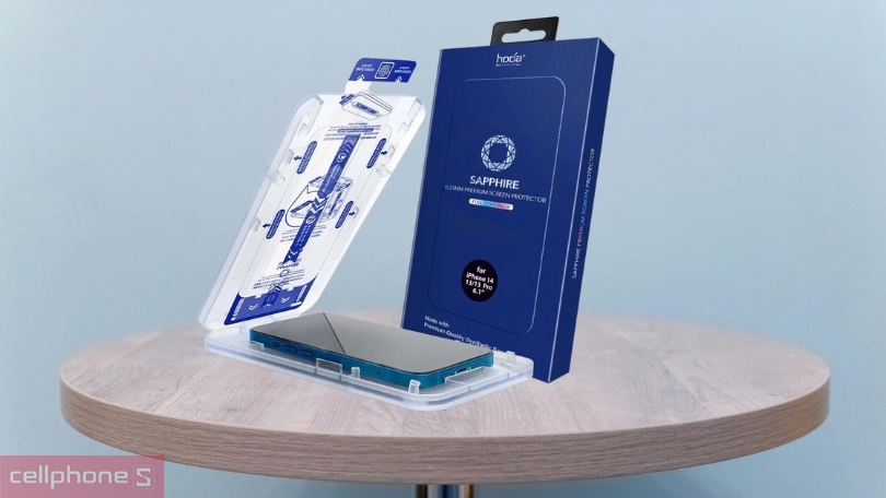 Đánh giá Kính cường lực iPhone 14/13/13 Pro Hoda Sapphire