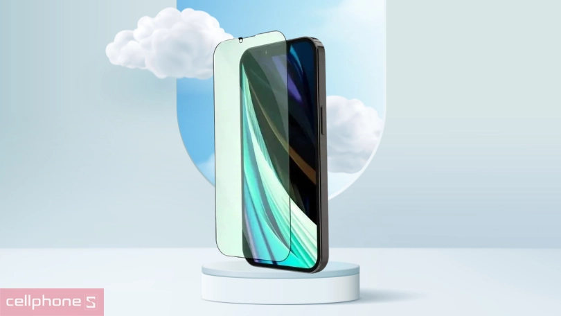 Đánh giá Kính cường lực iPhone 14/13/13 Pro Jcpal chống ánh sáng xanh