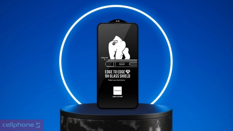 Vát cạnh ôm sát màn hình, cảm ứng mượt mà