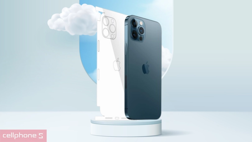 Miếng dán PPF iPhone 14 Pro Max full viền mặt sau