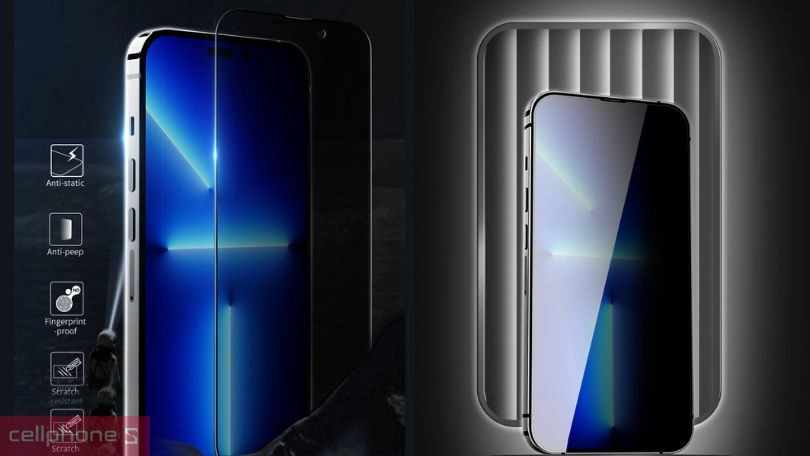 Đánh giá Kính cường lực chống nhìn trộm iPhone 14 Pro Mocoll