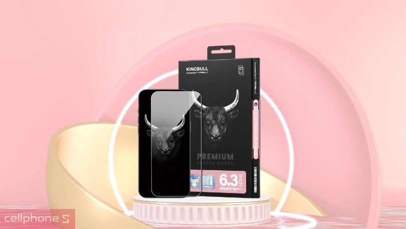 Độ bền kính cường lực iPhone 16 Pro Mipow Premium