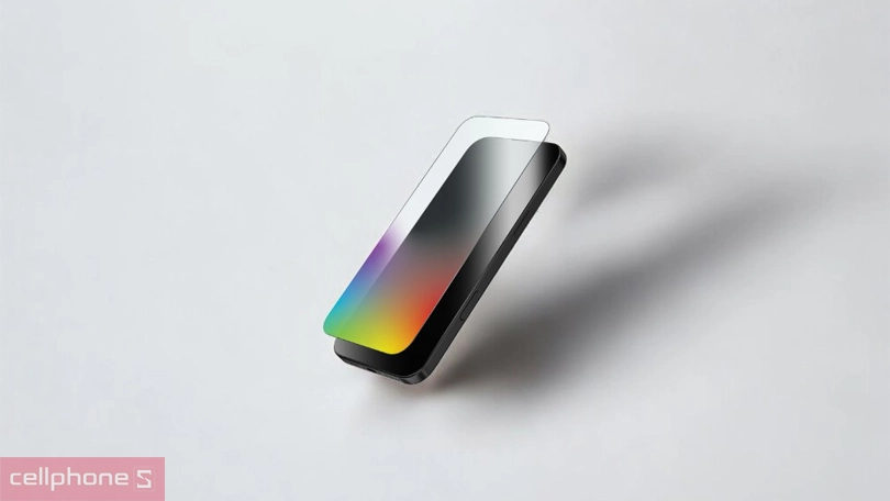 Khả năng chống trầy xước, chống bám vân tay của kính cường lực iPhone 15 Plus/16 Plus Zagg Elite Edge Visionguard