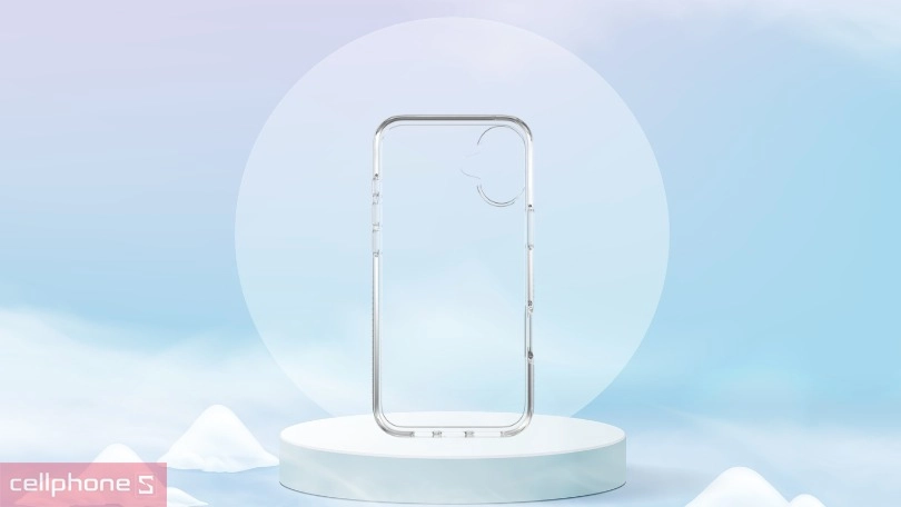 Thiết kế ốp lưng iPhone 16 Plus Zagg Crystal Palace Clear