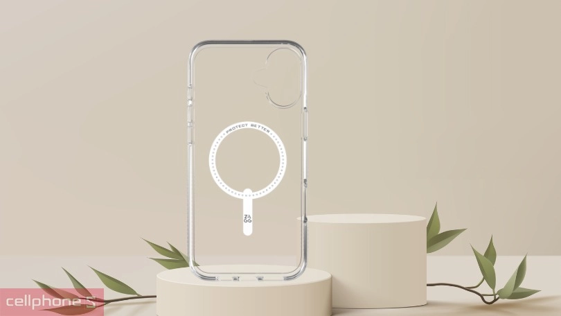 Chất lượng ốp lưng iPhone 16 Plus Zagg Crystal Palace With Magsafe Clear