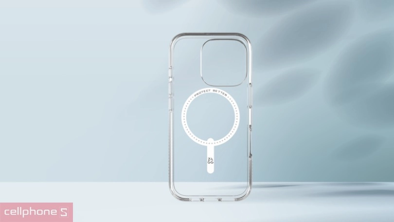 Chất lượng ốp lưng iPhone 16 Pro Max Zagg Crystal Palace with MagSafe Clear