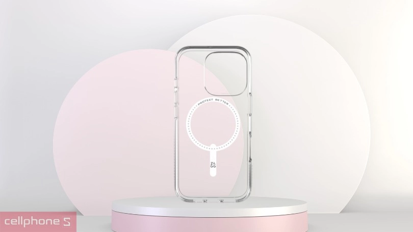 Chất lượng Ốp lưng iPhone 16 Pro ZAGG Crystal Palace With Magsafe Clear ( Trong Suốt )