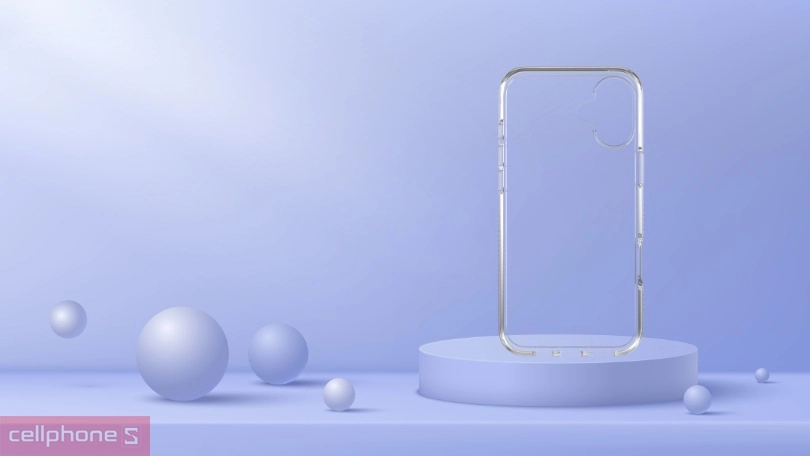 Thiết kế ốp lưng iPhone 16 Zagg Crystal Palace Clear