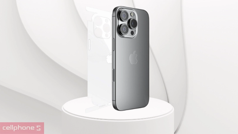 Dán PPF màn hình iPhone 16 | Pro Max | Pro | Plus | 16e full lưng viền