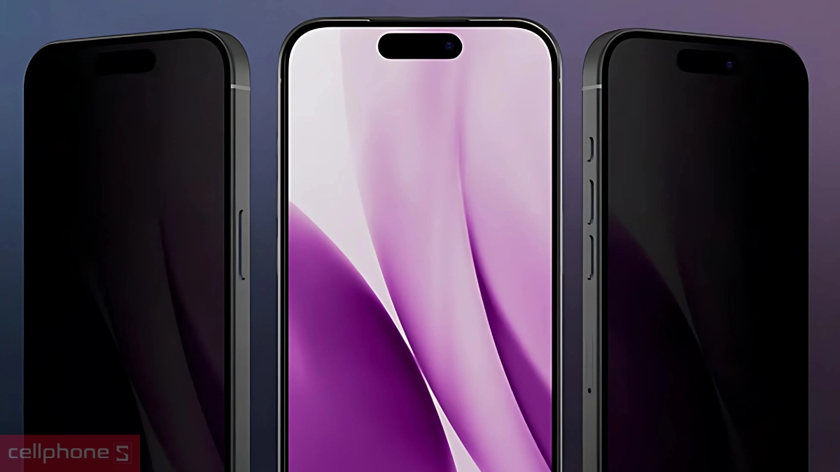 Kính cường lực iPhone 17 JCPAL chống nhìn trộm full - Bảo vệ bền chắc, đảm bảo riêng tư