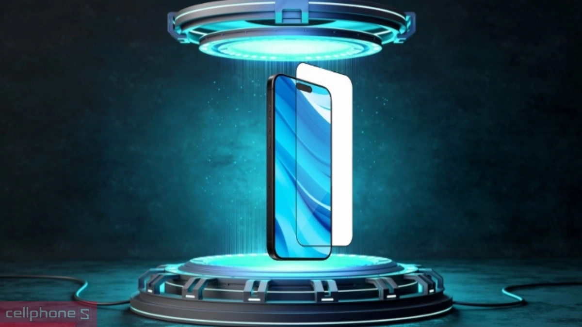 Kính cường lực iPhone 17 Jcpal Full - Thiết kế cứng cáp và trong suốt