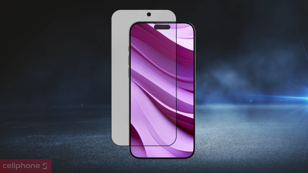 Kính cường lực iPhone 17 Pro JCPAL Chống nhìn trộm Full - Công nghệ micro-blind bảo mật cao