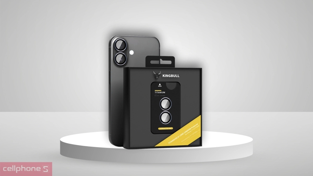 Khả năng giữ nguyên chất lượng hình ảnh quay chụp của miếng dán camera iPhone 17 Mipow