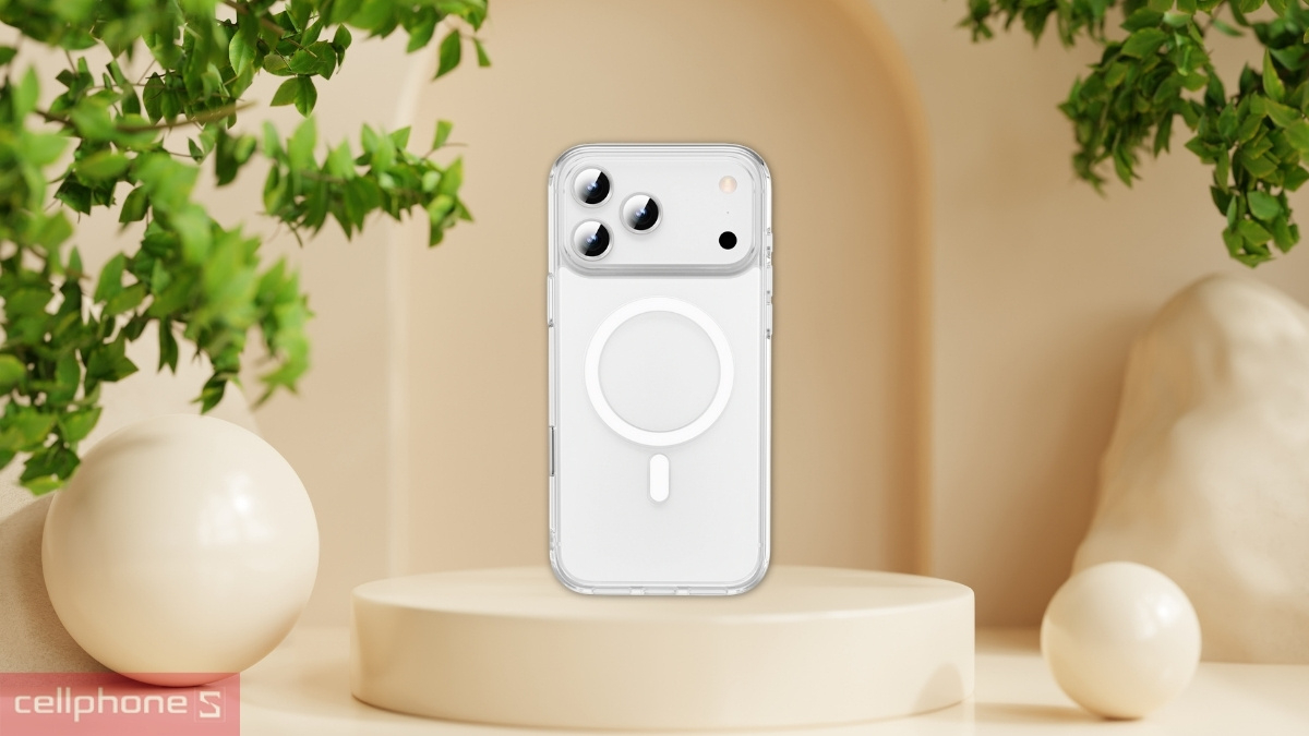 Ốp lưng iPhone 17 Pro Wiwu Dynamic Pro MCC-102 Transparent trong suốt - Bảo vệ tối ưu 