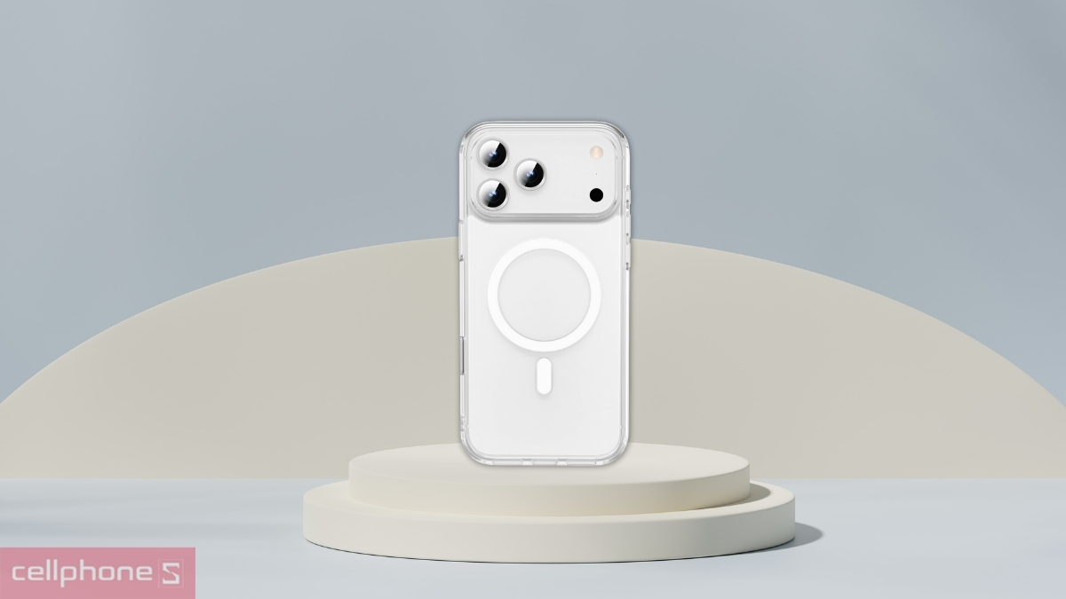 Ốp lưng iPhone 17 Pro Wiwu Dynamic Pro MCC-102 Transparent trong suốt - Bảo vệ tối ưu 