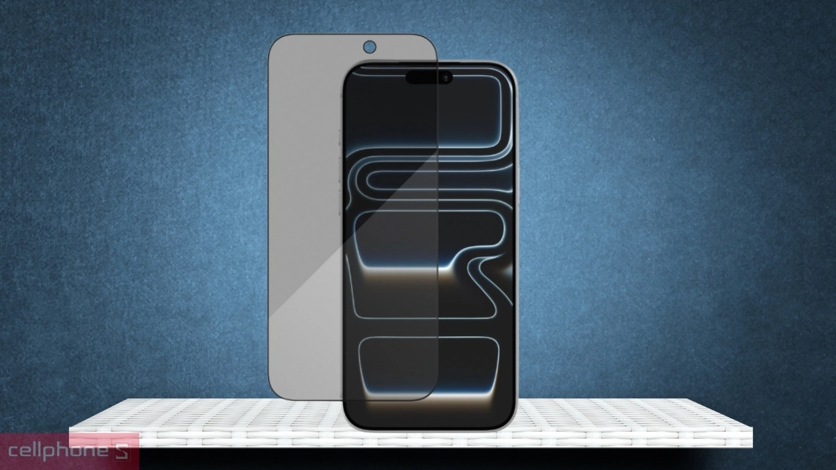 Độ cứng cáp cao và khả năng kháng nhìn trộm của kính cường lực iPhone 17 Pro Max Zagg chống nhìn trộm Full