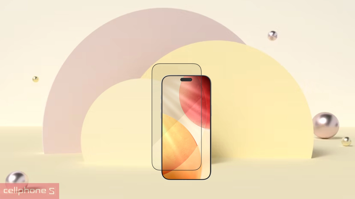 Khả năng kháng xước, bảo vệ màn hình toàn diện của kính cường lực iPhone 17 Pro Max ZAGG Plus Edge Full