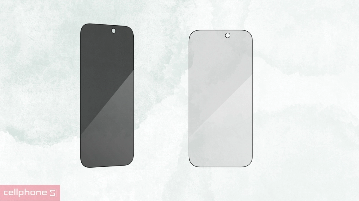 Thiết kế kính cường lực iPhone 17 Zagg chống nhìn trộm full