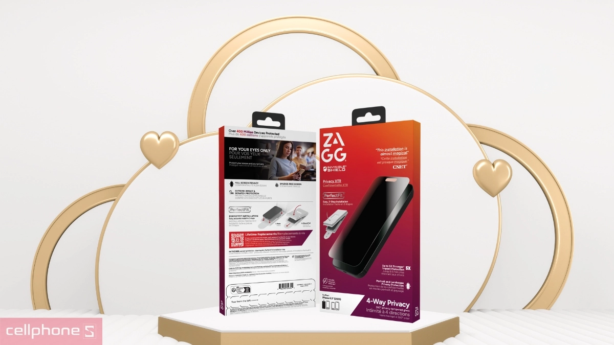 Dán màn hình iPhone 17 series Zagg