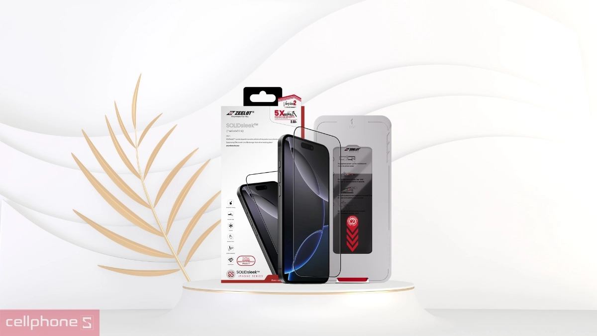 Dán màn hình iPhone 17 series  Zeelot