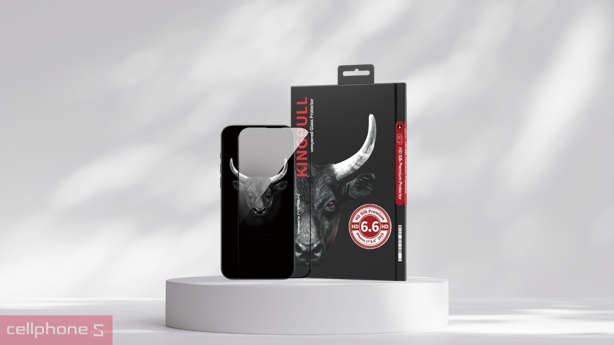 Khả năng bảo vệ, giữ màn hình nguyên vẹn của kính cường lực iPhone Air Mipow Premium Full