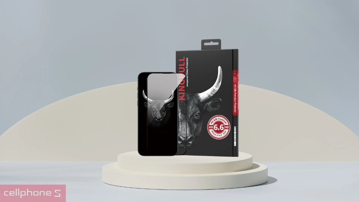 Thiết kế, độ trong suốt của kính cường lực iPhone Air Mipow Premium Full