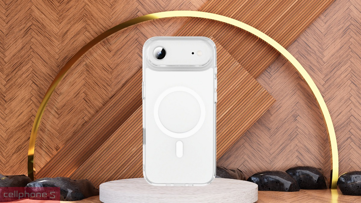 Ốp lưng iPhone Air Wiwu Dynamic Pro MCC 102 Transparent trong suốt - Chất liệu dày, chắc chắn, thẩm mỹ cao