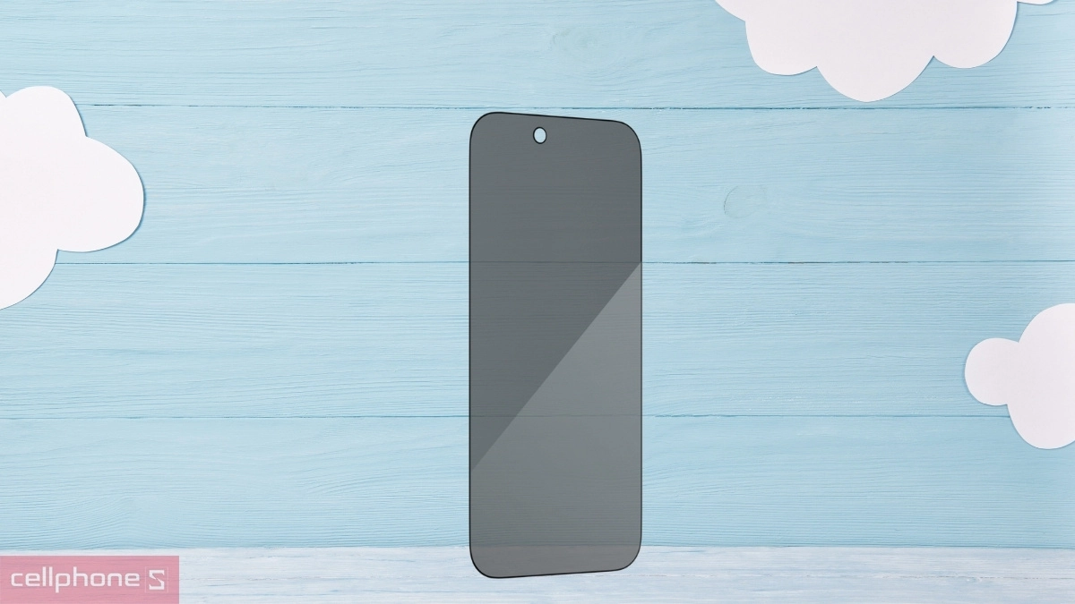 Công nghệ kháng nhìn trộm thông minh của kính cường lực iPhone Air Zagg chống nhìn trộm Full