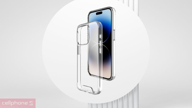 Ốp lưng iPhone 15 Jinya Crystal