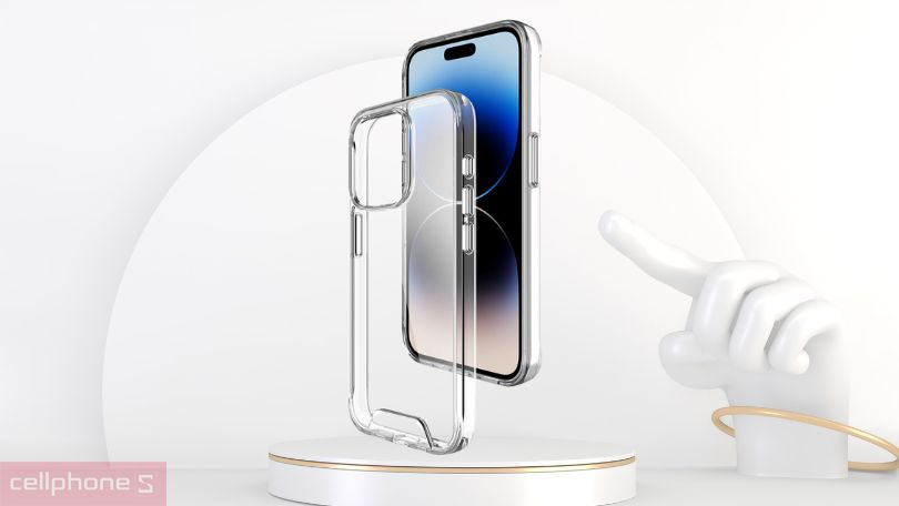 Thiết kế ốp lưng iPhone 15 Jinya Crystal