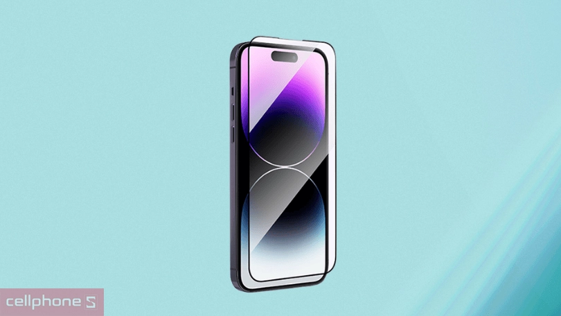 Kính cường lực iPhone 15 Pro Max Mocoll - Bảo vệ tối ưu và chống bám vân tay ấn tượng