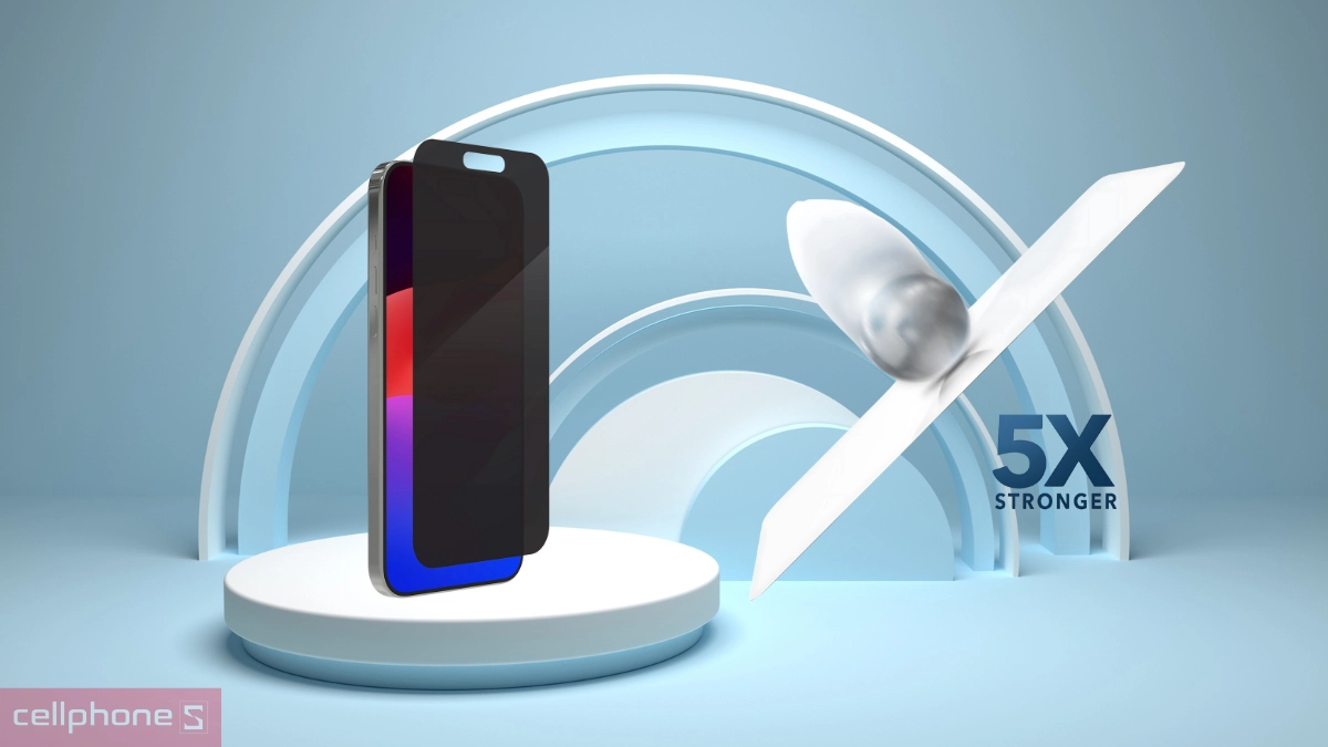 Màn hình luôn riêng tư, sáng sạch nhờ công nghệ tiên tiến