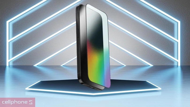 Kính cường lực iPhone 16 Pro Max Zagg Elite Edge VisionGuard - Lọc đến 60% ánh sáng xanh