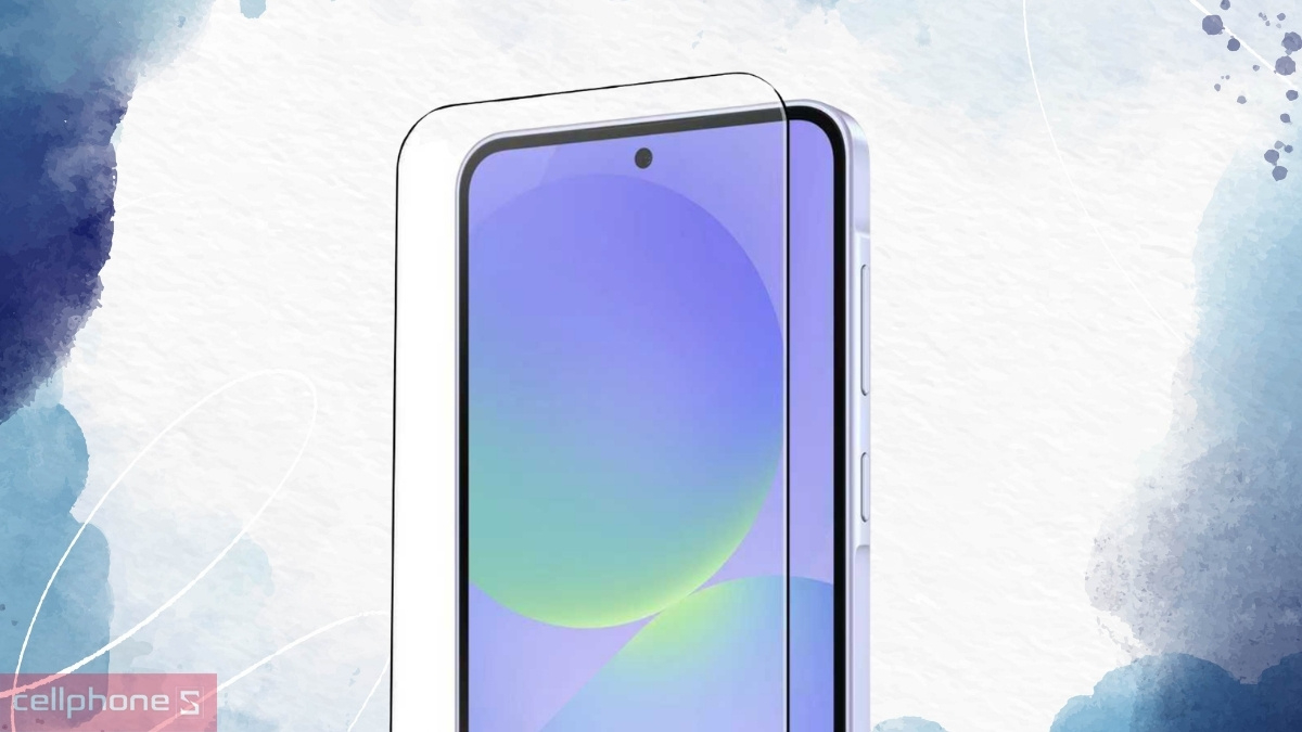 Thiết kế kính cường lực Samsung Galaxy A37 Zeelot Full viền