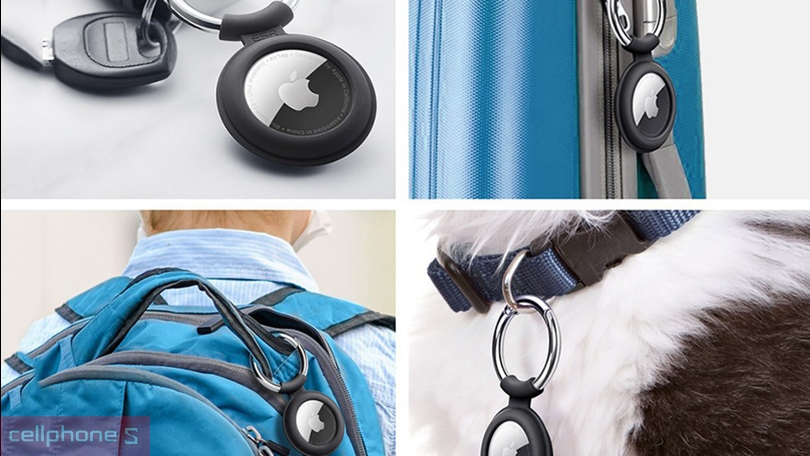 Thiết kế dây đeo AirTag ESR 2in1 Silicon