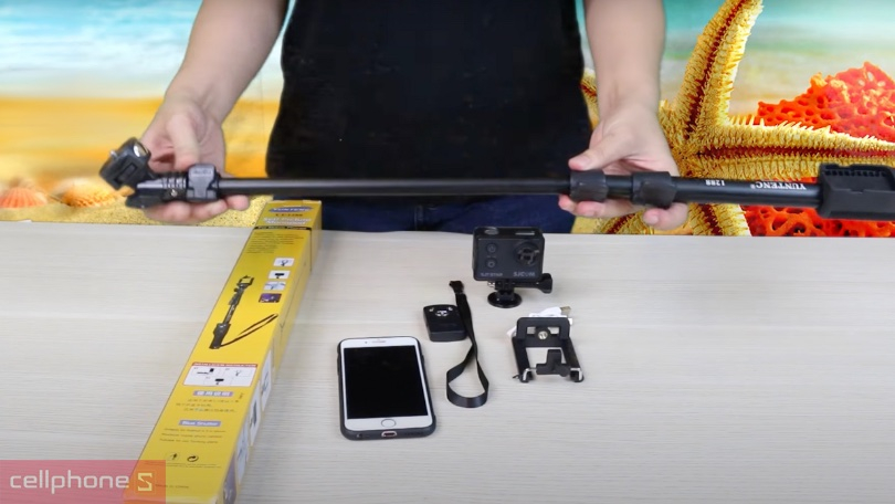 Hướng dẫn sử dụng gậy chụp ảnh Tripod YT 1388 chi tiết