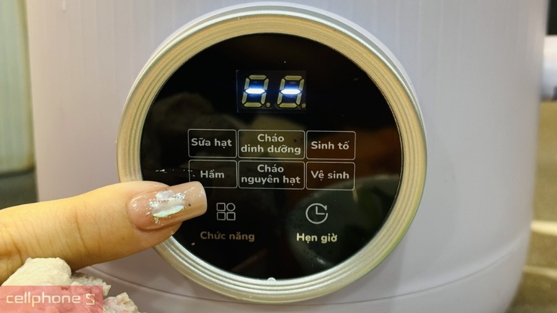 Hướng dẫn nấu sữa hạt thơm ngon bằng máy làm sữa hạt UNIE UMB08