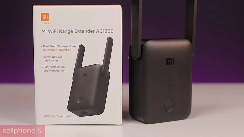 Hướng dẫn chi tiết cách sử dụng thiết bị phát sóng Wifi Xiaomi Mi Wifi Extender AC1200 