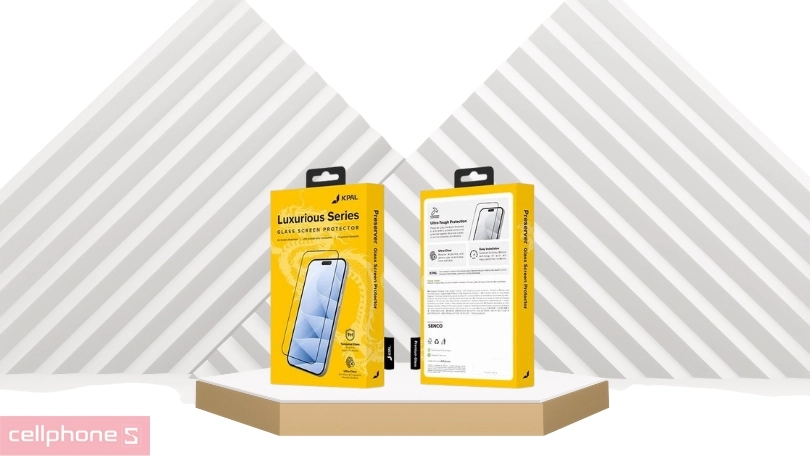 Dán cường lực iPhone 15 Plus JCPal - Bảo vệ tối ưu, hoàn thiện mỏng nhẹ